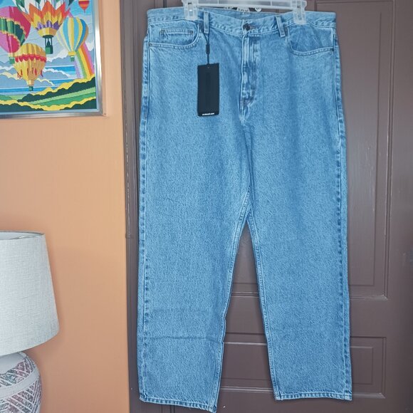 Harley Davidson Men's Jean size 42 X 32 Loose Straight Leg (Relaxed) - Picture 1 of 12